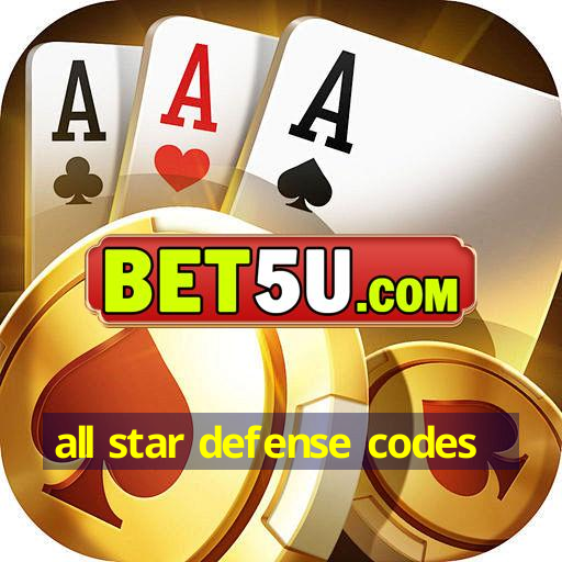 all star defense codes